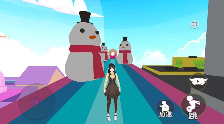 樱花跑酷美少女小游戏 v1.0 最新版截图0