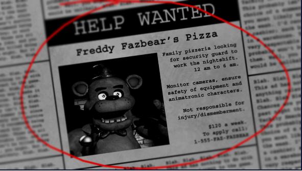 玩具熊第1代手机版自由移动版2024(Five Nights at Freddy) v2.0.3 安卓中文版截图3