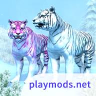 北极白虎家族3d版(Snow White Tiger Family Sim 3D) v1.21  安卓最新版