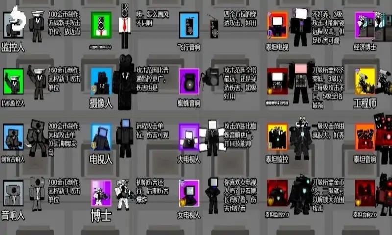 马桶监控人塔防小游戏 v1.4 手机版截图3