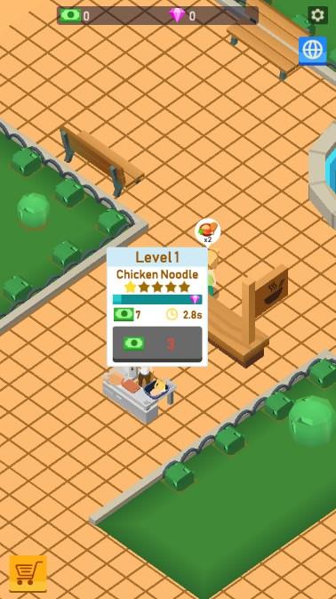 闲置面馆游戏免广告获取奖励 v1.3.7 安卓版截图1