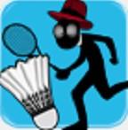 火柴人羽毛球 