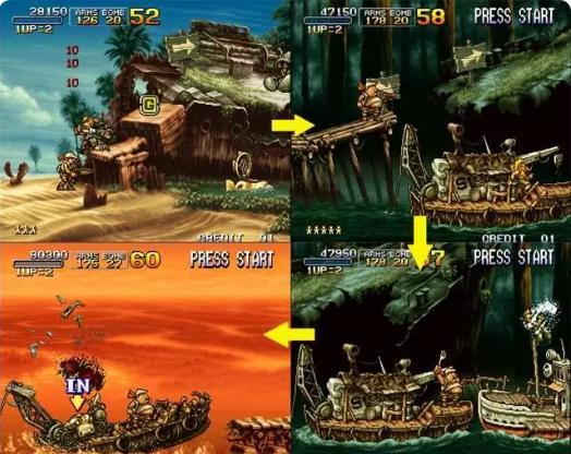 合金弹头3一命通关无敌版隐藏路线3