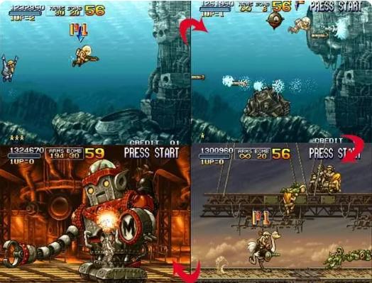 合金弹头3一命通关无敌版隐藏路线7