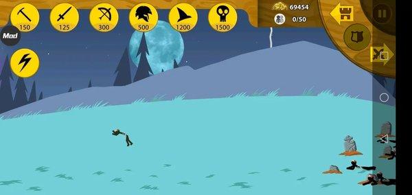 火柴人战争遗产僵尸召唤者(内置作弊菜单)无敌版下载-附关卡攻略