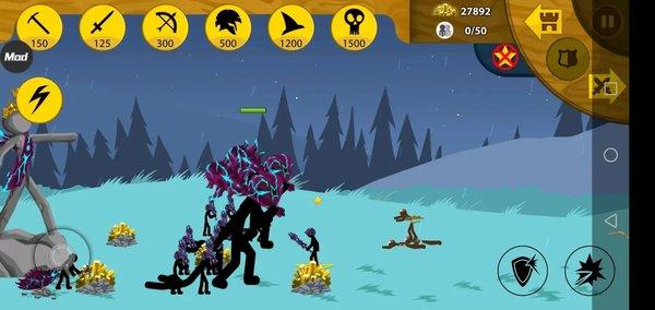 火柴人战争遗产僵尸召唤者(内置作弊菜单)无敌版下载-附关卡攻略