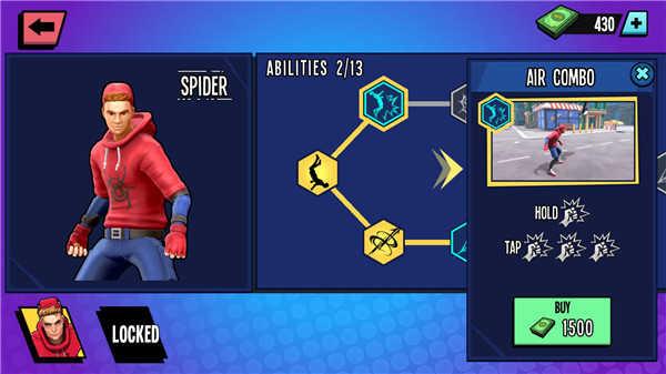 蜘蛛侠英雄3无限金币版游戏攻略4