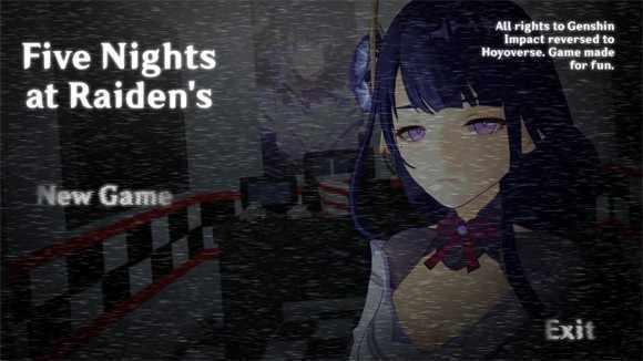 Five Nights at Raiden原神模组