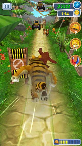 熊出没之熊大快跑无线金币无限钻石版游戏攻略2