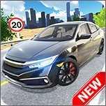 汽车模拟器思域城市驾驶