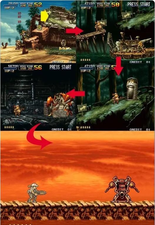 合金弹头3一命通关无敌版隐藏路线2