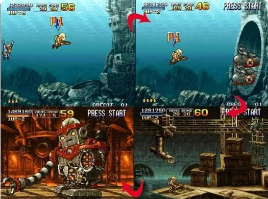 合金弹头3一命通关无敌版隐藏路线6