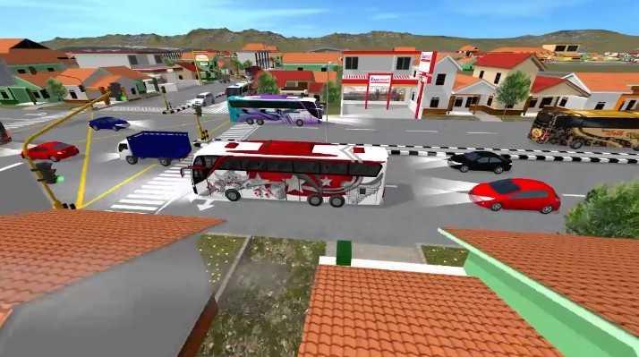 印尼巴士模拟器(Bus Simulator 2018: City Driving)V3.6中文中国地图截图3