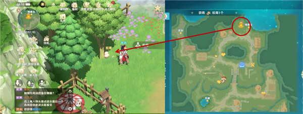 魔力宝贝旅人手游松茸、燕窝位置攻略3