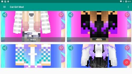 我的世界猫娘模组无遮掩版截图1
