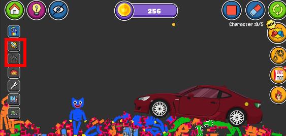 蓝色怪物游乐场