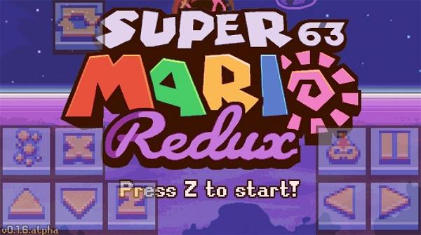 超级马里奥63手机版(Super Mario 63 Redux)