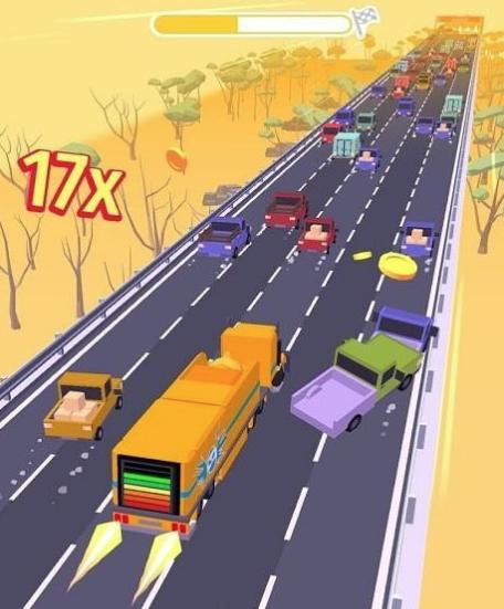 横冲直撞粉碎公路