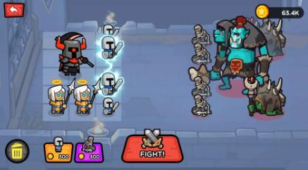 弓箭手战士王国英雄截图2