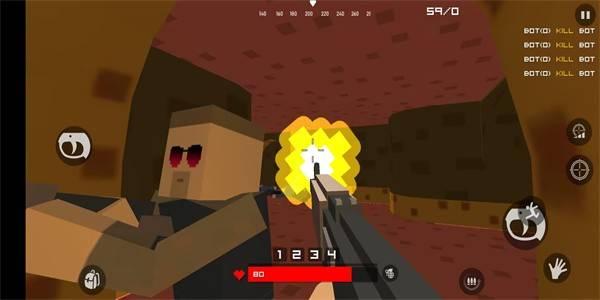 像素战场模拟器游戏