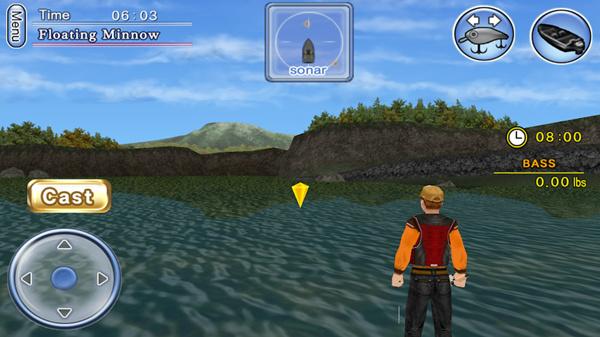 俄罗斯钓鱼模拟器Bass Fishing 3D on the Boat Free