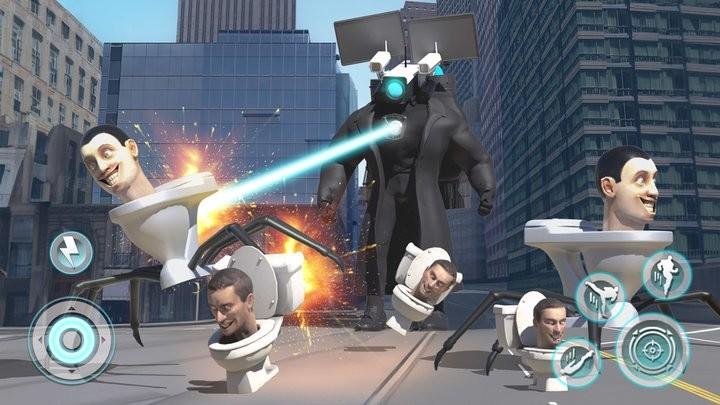 马桶人对战截图3