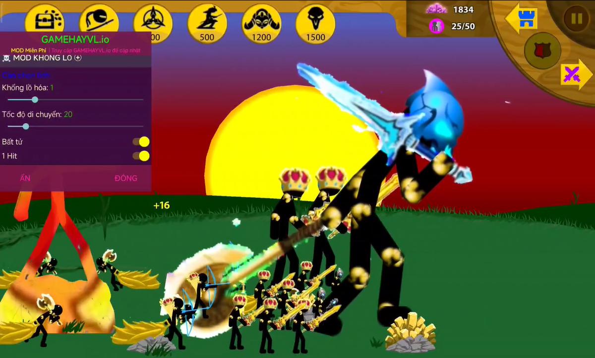 火柴人战争遗产终极魔改版截图1