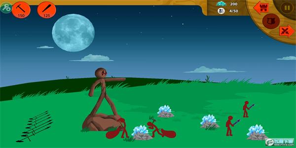 火柴人战争遗产红色皮肤版