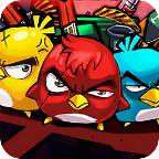愤怒的小鸟VS僵尸3