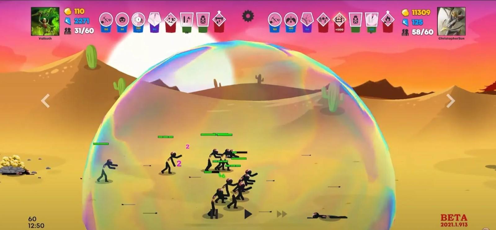 火柴人战争遗产3汉化版内置mod菜单截图1