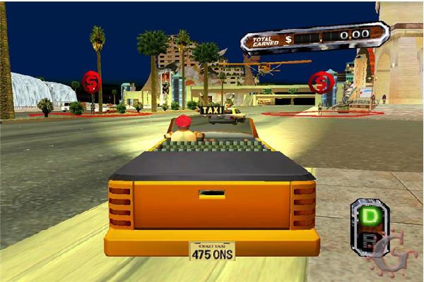疯狂出租车汉化版截图1