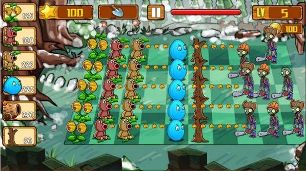 植物防御僵尸王游戏