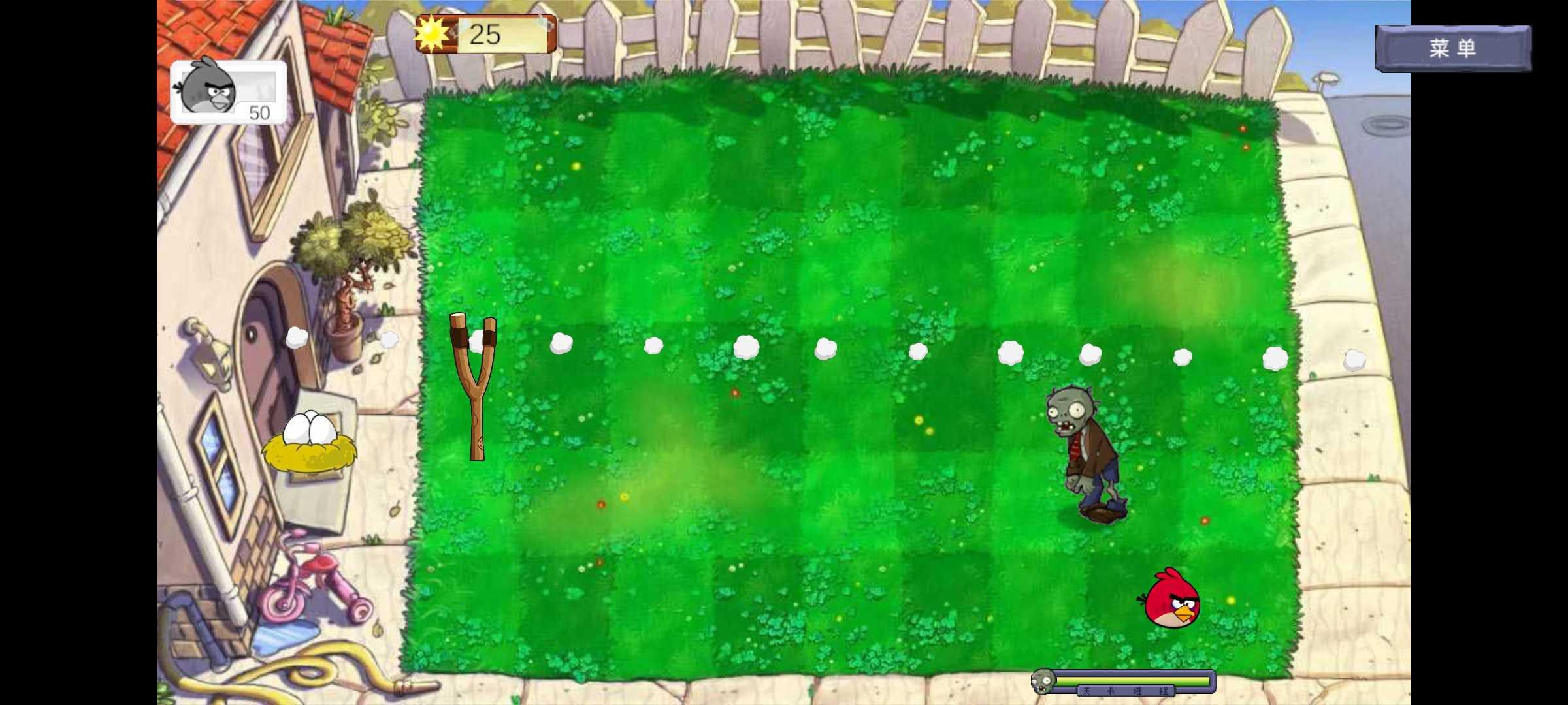 愤怒的小鸟大战僵尸最新版