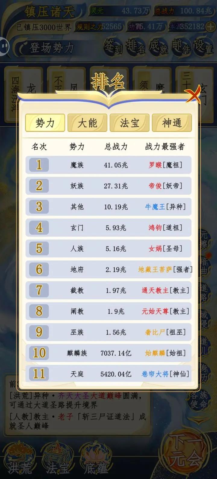 洪荒天道2主宰无敌版