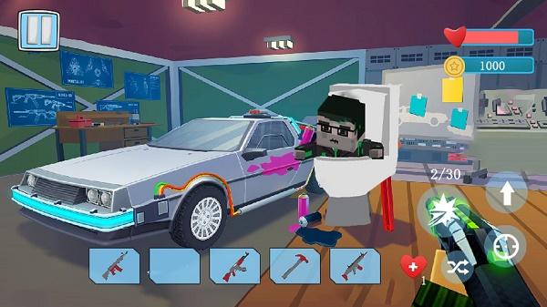 像素生存挑战游戏