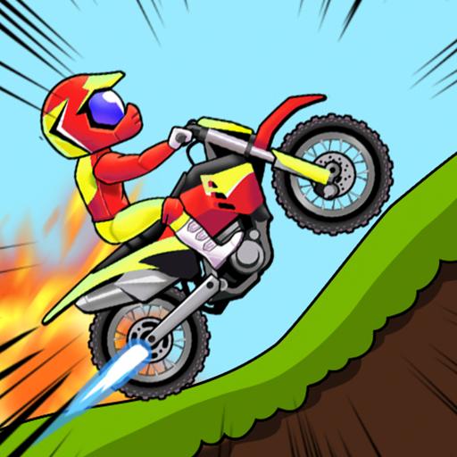 山地暴力摩托达人无限金币版