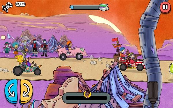 可怕的亨利疯狂卡丁车游戏