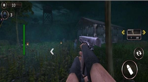 恐怖山庄逃生游戏