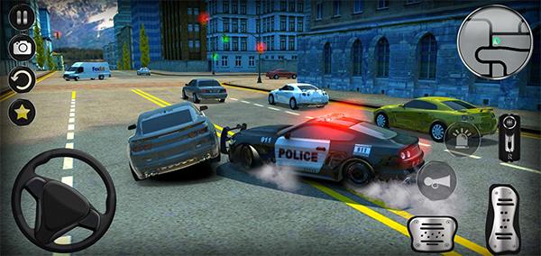 警车漂移(Police Car Drift)截图2
