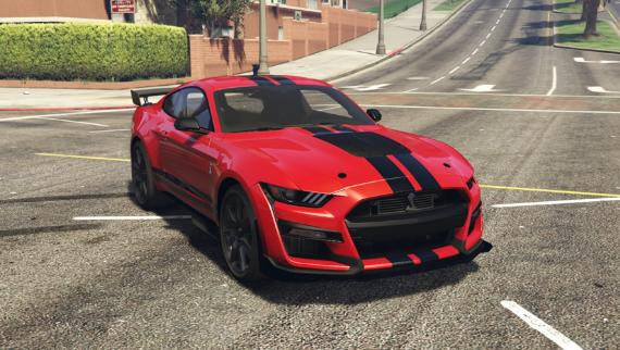 福特野马汽车Drag Ford Mustang Car 福特野马汽车Drag Ford Mustang Car