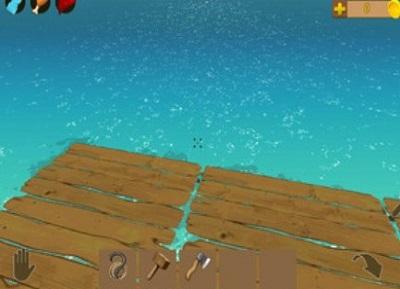 真实海上木筏求生