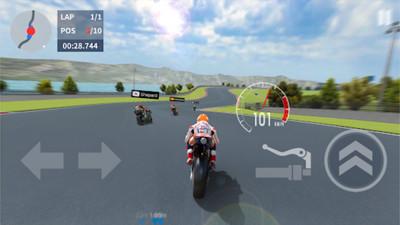 炫酷摩托车骑手