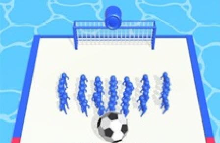 拥挤的足球手游