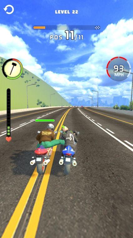 3D摩托公路竞赛游戏(Moto Rage 3D)