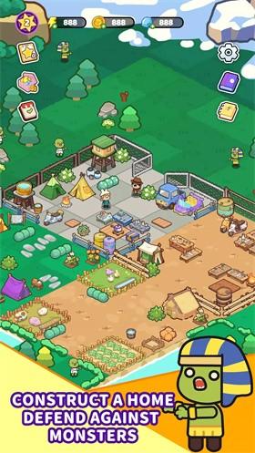 僵尸庇护所合并与建造截图0