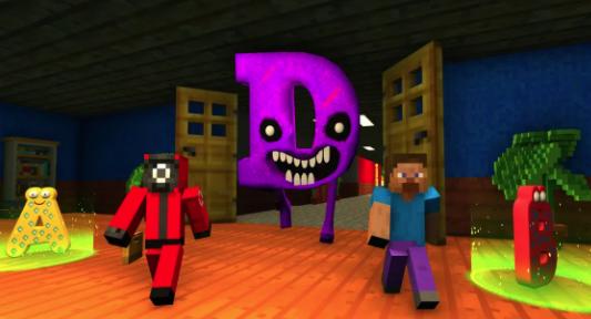 像素字母大逃杀游戏