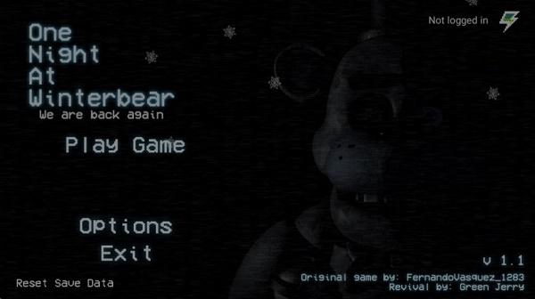 冬天熊的五夜后宫重归游戏(One Night at Winterbear: We Are Back Again)