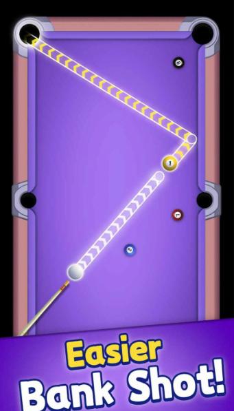 桌球击打完美反馈Aim Train 8 Ball Pool