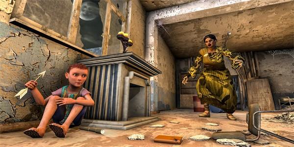 奶奶恐怖屋逃生截图1