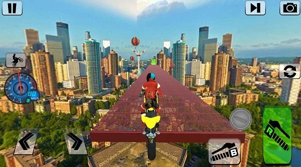 不可能的摩托车轨道